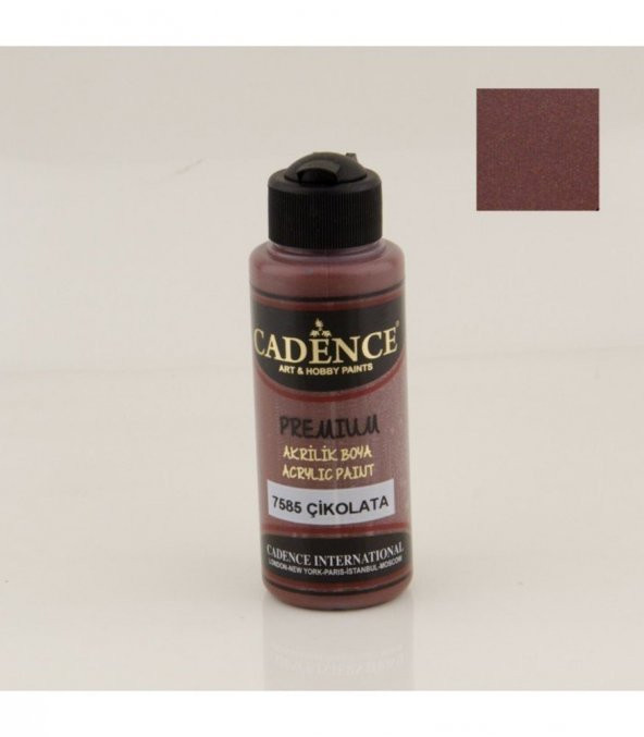 Cadence Akrilik Boya 7585 Çikolata Ahşap Boyası 120ML ürün görseli 1