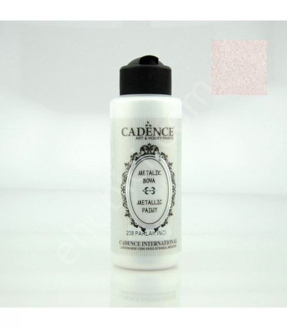 Cadence Metalik Boya - 238 Parlak İnci 120ML ürün görseli 1