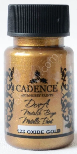 Cadence Dora Metalik Boya 123 Oksit Altın 50ML ürün görseli 1