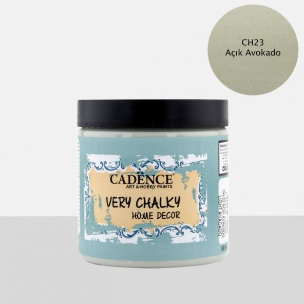 CH23 Açık Avakado - 500ML Cadence Very Chalky Home Decor ürün görseli 1