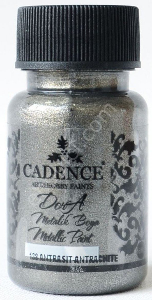 Cadence Dora Metalik Boya 138 Antrasit 50ML ürün görseli 1