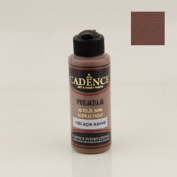 Cadence Akrilik Boya 500ML 1153 Açık Kahve Ahşap Boyası ürün görseli 1