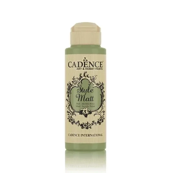 Cadence Style Matt Akrilik Boya S9046 Toprak Yeşil 120ml ürün görseli 1