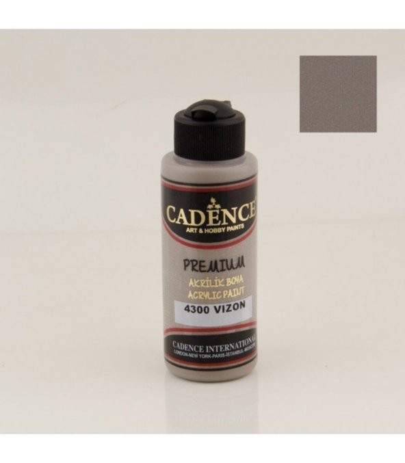 Cadence Akrilik Boya 4300 Vizon Ahşap Boyası 120ML ürün görseli 1
