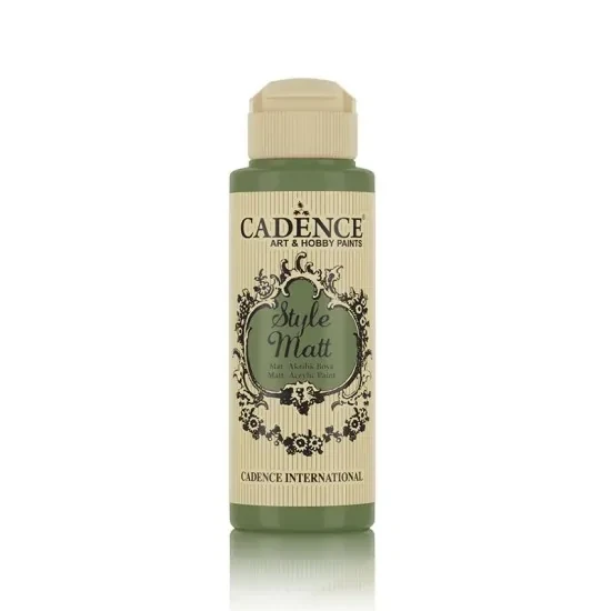 Cadence Style Matt Akrilik Boya S9052 Kamuflaj Yeşili 120ml ürün görseli 1