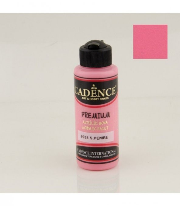 Cadence Akrilik Boya 9038 S. Pembe Ahşap Boyası 120ML ürün görseli 1