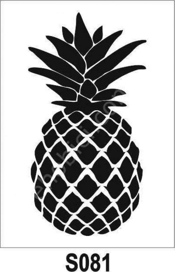 Diğer Karışık Desenler Stencil Şablon (21x30) S-081 ürün görseli 1