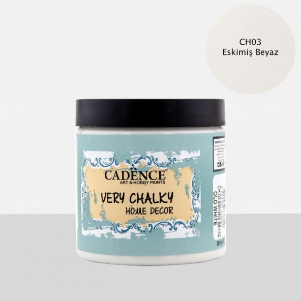 CH03 Eskimiş Beyaz - 500ML Cadence Very Chalky Home Decor ürün görseli 1