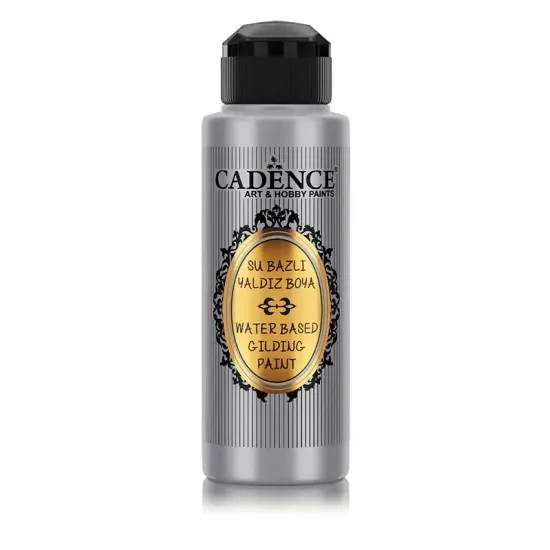 Cadence Su Bazlı Yaldız Boya 102 Gümüş 120ML ürün görseli 1