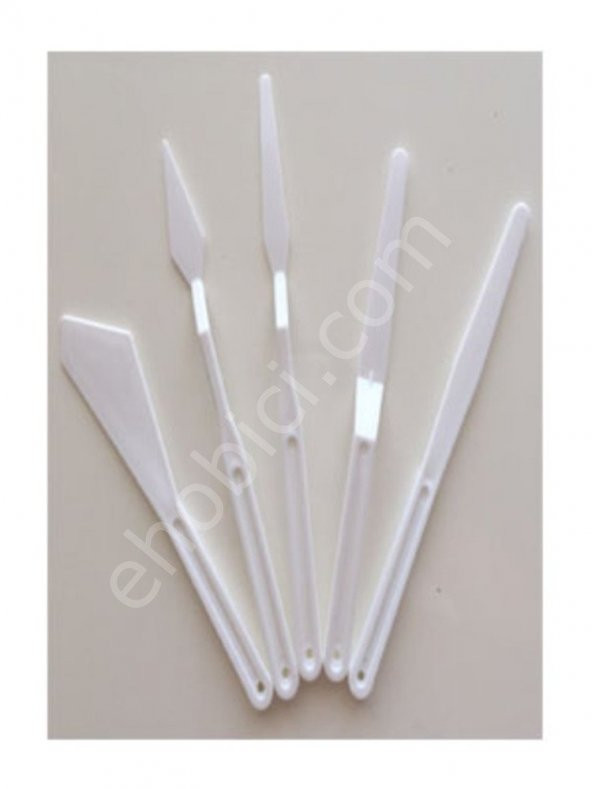Plastik 5 li Spatula Seti ürün görseli 1