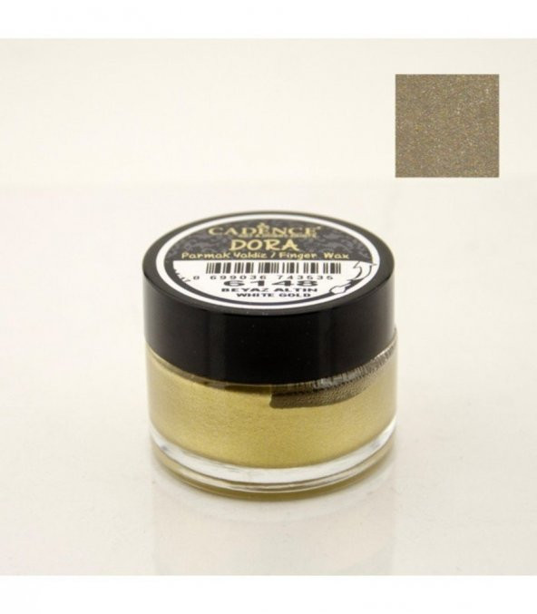 6148 Beyaz Altın - Cadence Dora Wax Parmak Yaldız ürün görseli 1
