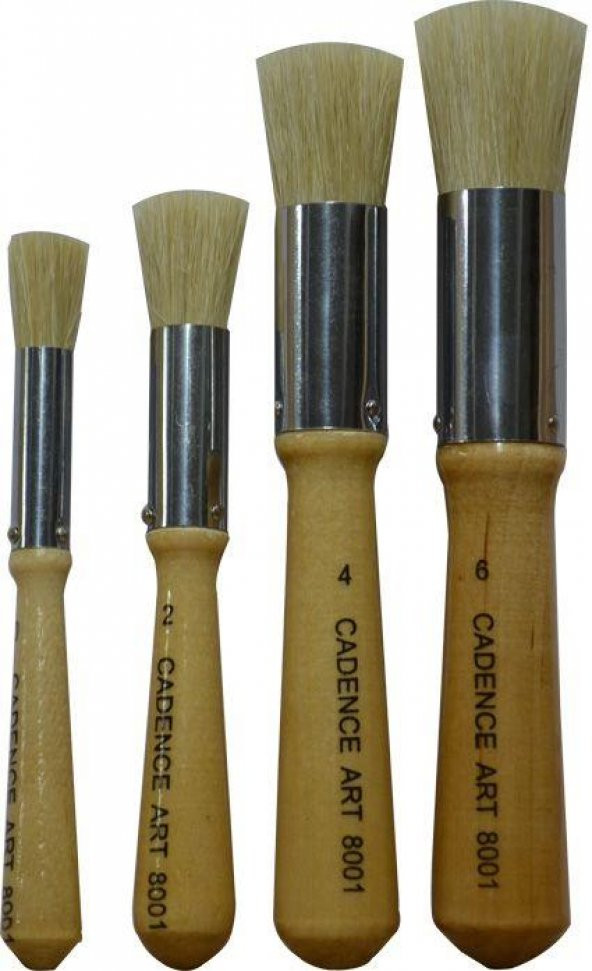 Cadence Ekstra Sert Stencil Fırça CA8001 No: 0 - Resim 2