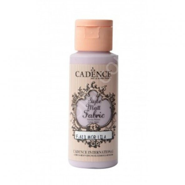 Cadence Style Mat Kumaş Boyası - 613 Mor Lila 59ml ürün görseli 1