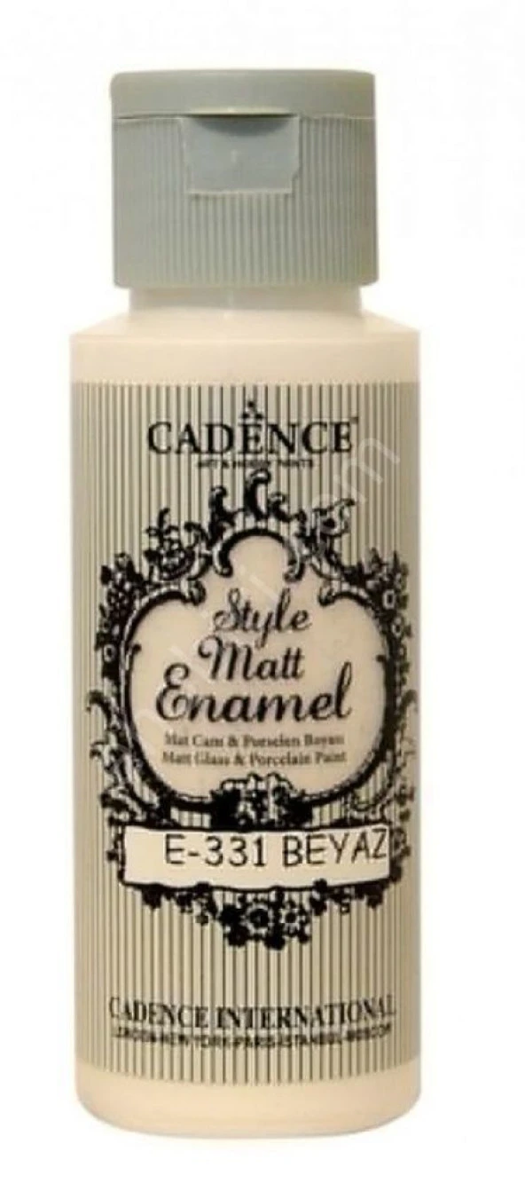 Cadence Enamel Cam ve Porselen Boyası - 331 Beyaz ürün görseli 1