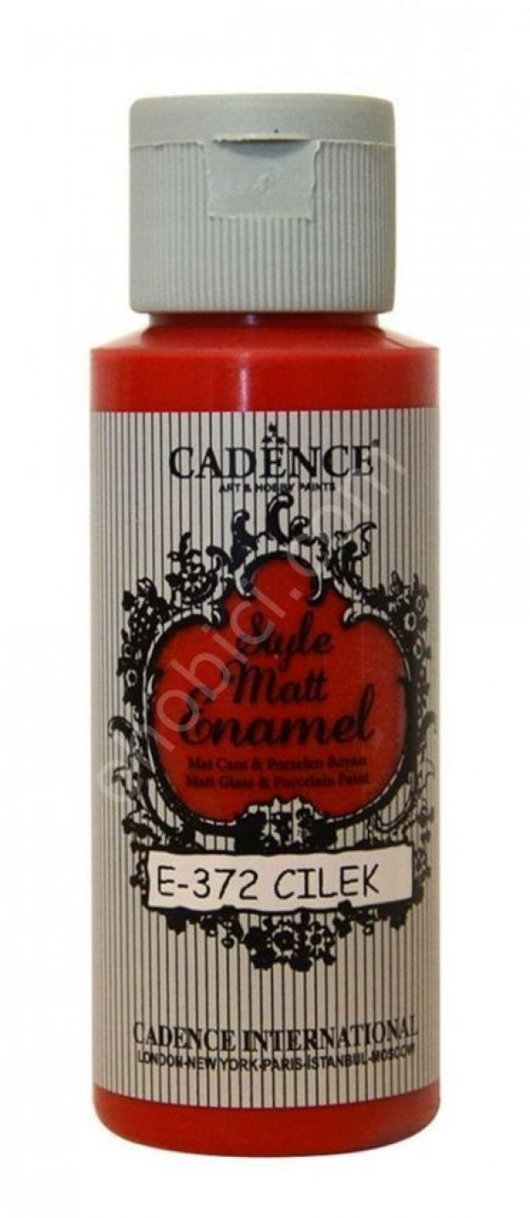 Cadence Enamel Cam ve Porselen Boyası - 372 Çilek ürün görseli 1