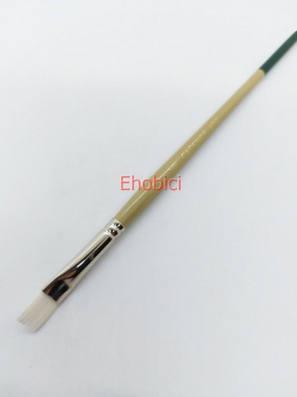 CA986 Cadence Beyaz Düz Onestroke Fırçası No:3/8 ürün görseli 1
