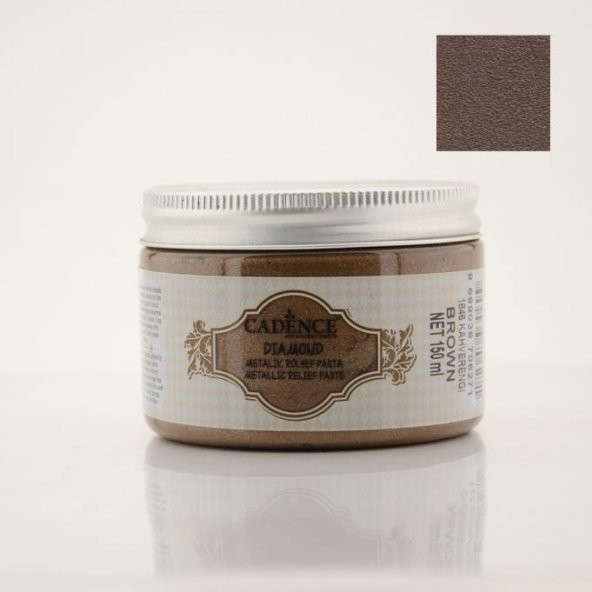 Cadence Diamond Rölyef Pasta 150ml 1846 Kahverengi ürün görseli 1