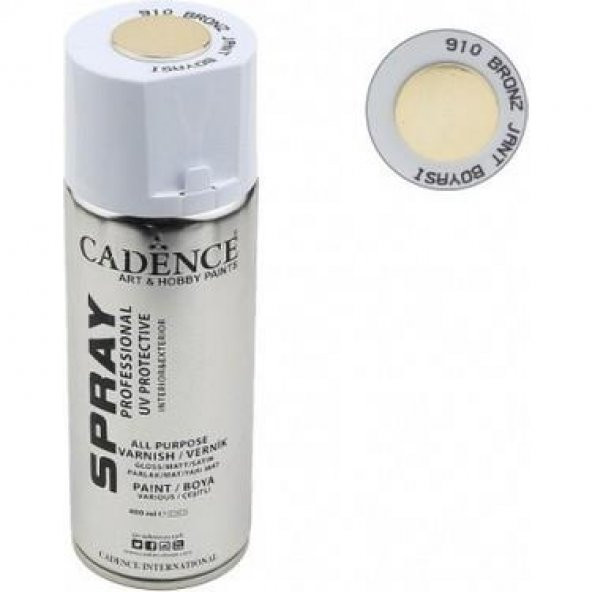 Cadence Sprey Yaldız Boya - 910 Bronz 400ml ürün görseli 1