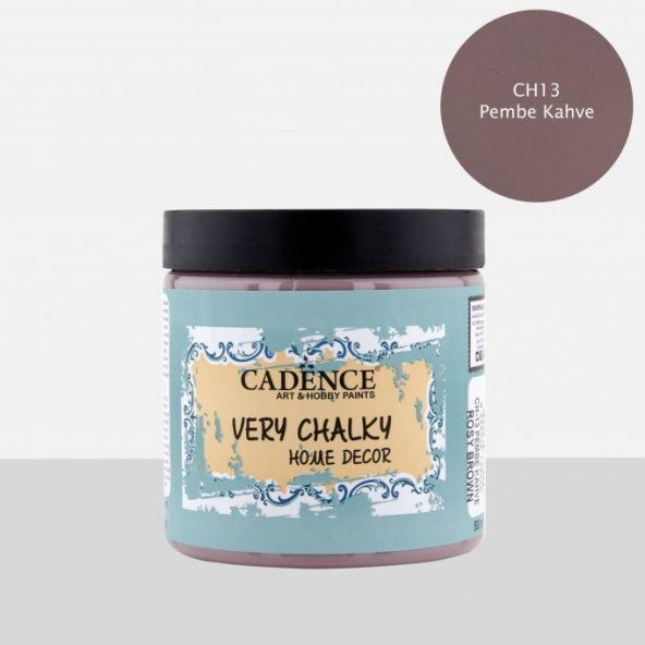 CH13 Pembe Kahve - 500ML Cadence Very Chalky Home Decor ürün görseli 1