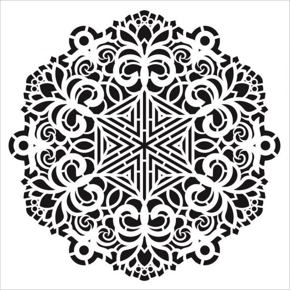 Cadence YDS Dantel Stencil (35x35) YDS-008 ürün görseli 1