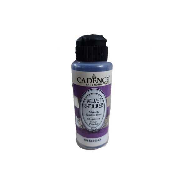Cadence Velvet Metalik Kadife Tozu 120ml VS-05 İndigo ürün görseli 1