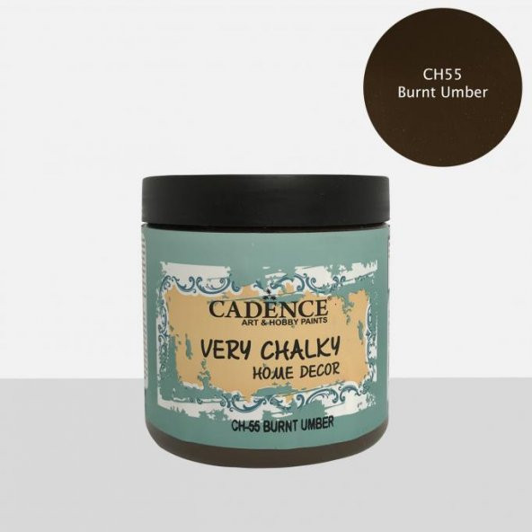 CH55 Burnt Umber - 500ML Cadence Very Chalky ürün görseli 1