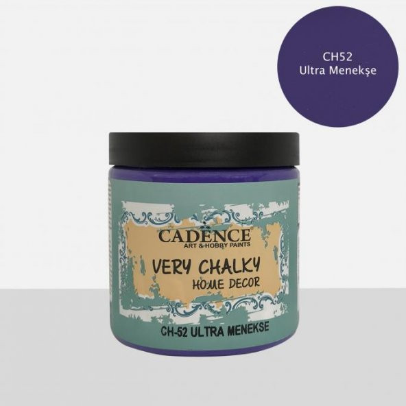 CH52 Ultra Menekşe - 500ML Cadence Very Chalky ürün görseli 1