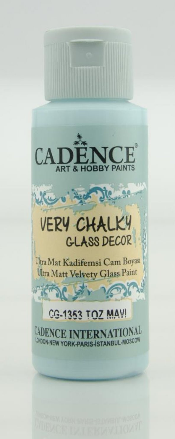 Cadence Very Chalky Glass CG-1353 Toz Mavi ürün görseli 1