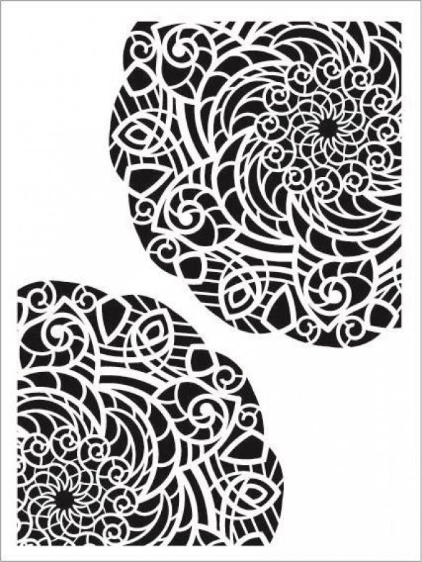 Cadence NBS Stencil NBS-06 - 15x20cm ürün görseli 1