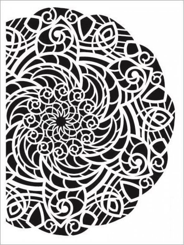 Cadence NBS Stencil NBS-07 - 15x20cm ürün görseli 1