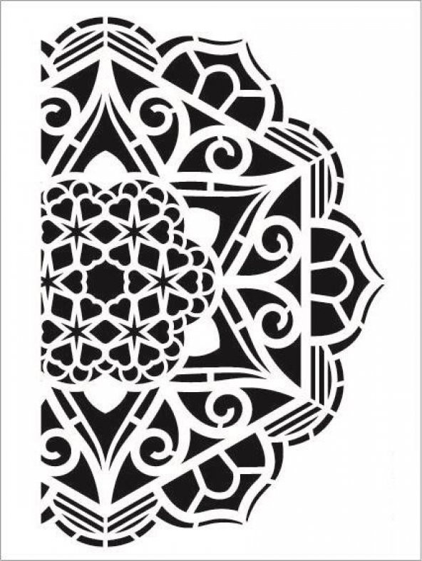 Cadence NBS Stencil NBS-12 - 15x20cm ürün görseli 1