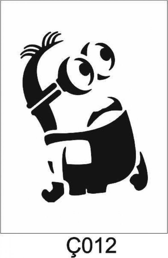 Çocuk Desen Stencil Şablon (15x20) Ç-012 ürün görseli 1