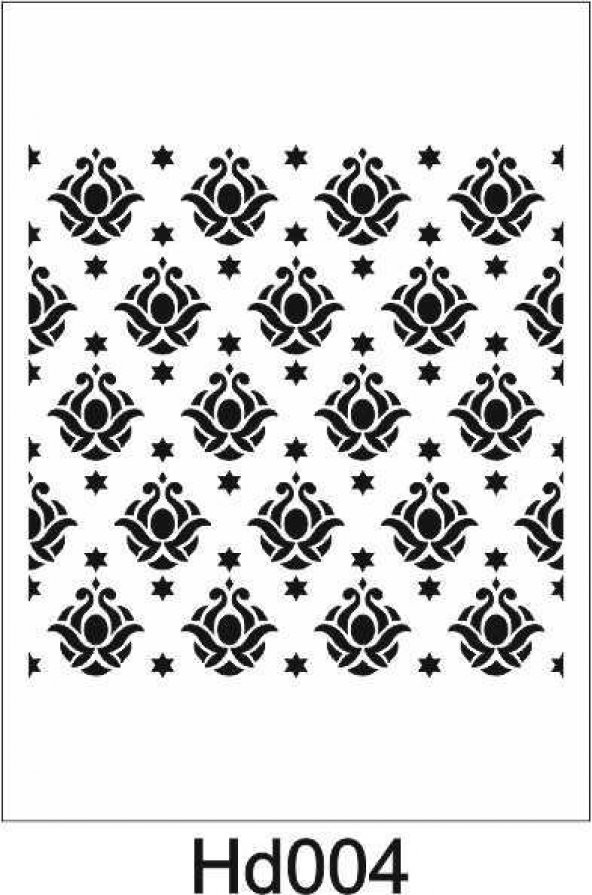 Duvar Dekor Stencil Şablon (40x40) HD-004 ürün görseli 1