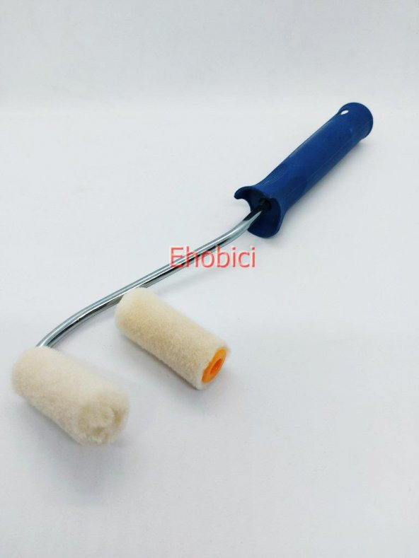 Kadife Rulo Fırça 5cm +1 Yedekli (Moher) ürün görseli 1