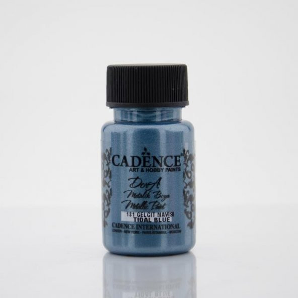 Cadence Dora Metalik Boya 181 Gelgit Mavisi 50ML ürün görseli 1