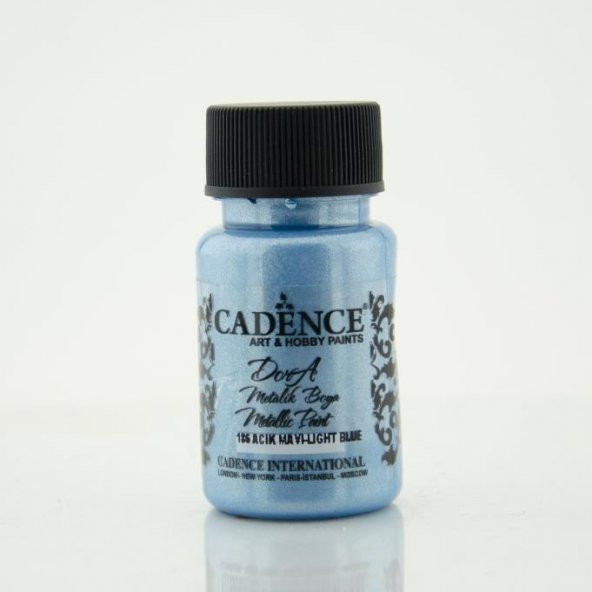 Cadence Dora Metalik Boya 186 Açık Mavi 50ML ürün görseli 1