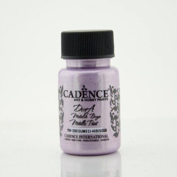 Cadence Dora Metalik Boya 190 Ebegümeci 50ML ürün görseli 1