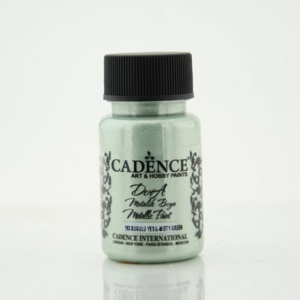Cadence Dora Metalik Boya 193 Buğulu Yeşil 50ML ürün görseli 1