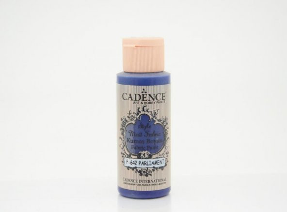 Cadence Style Mat Kumaş Boyası - 642 Parliament 59ml ürün görseli 1