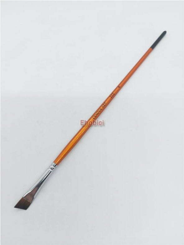 Cenova Art 202 Yan Kesik Uzun Sap Fırça No:4 ürün görseli 1