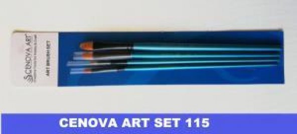 Cenova Art Karma 4 lü Fırça Set 115 ürün görseli 1