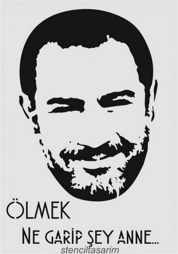 Siluet Desenler Stencil Şablon (21x30) SL-061 ürün görseli 1