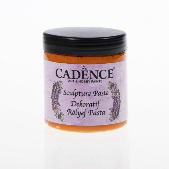 Cadence Sculpture Rölyef Pasta 6817 Turuncu 250ml ürün görseli 1