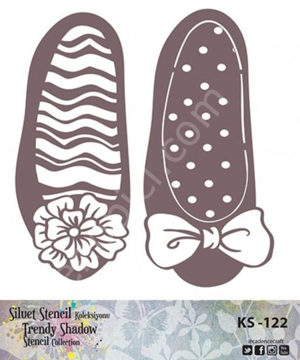 Cadence KS122 Silüet Stencil ürün görseli 1