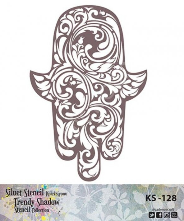 Cadence KS128 Silüet Stencil ürün görseli 1