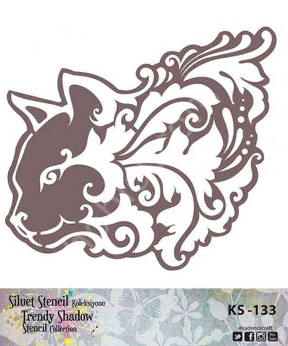 Cadence KS133 Silüet Stencil ürün görseli 1