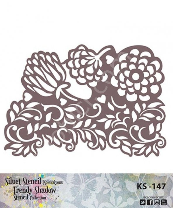 Cadence KS147 Silüet Stencil ürün görseli 1