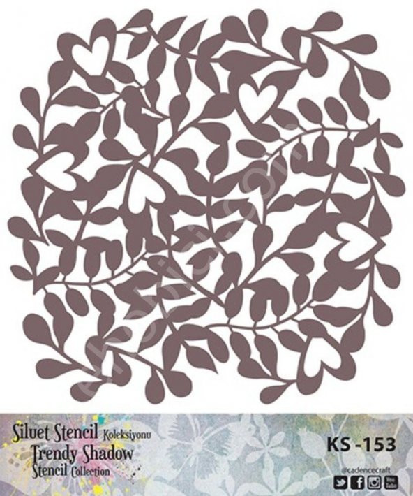 Cadence KS153 Silüet Stencil - Resim 2