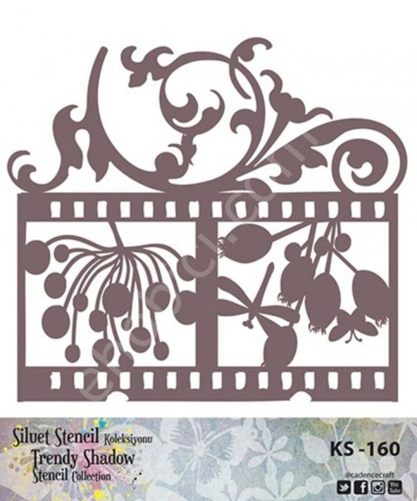 Cadence KS160 Silüet Stencil - Resim 2