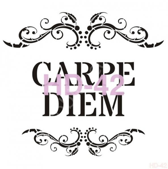 HD42 Cadence Home Dekor Stencil 45x45 ürün görseli 1